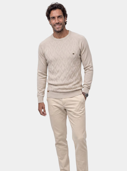 Jersey minimalista de punto - Cross & Crown