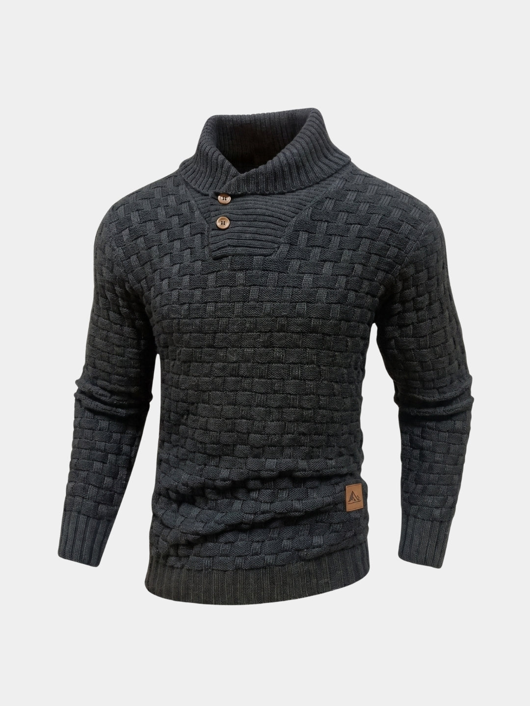 Pull en maille ajusté - Cross & Crown