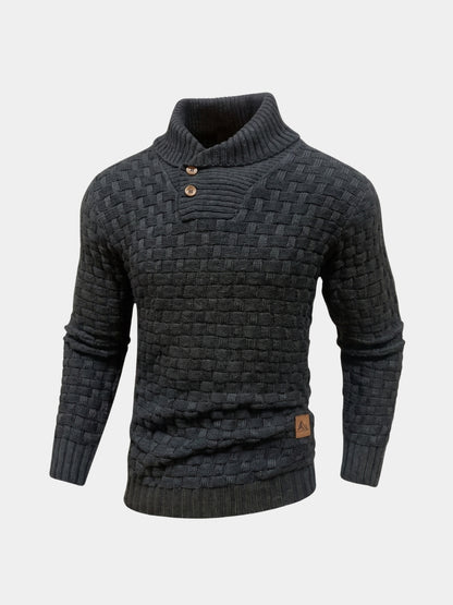 Pull en maille ajusté - Cross & Crown