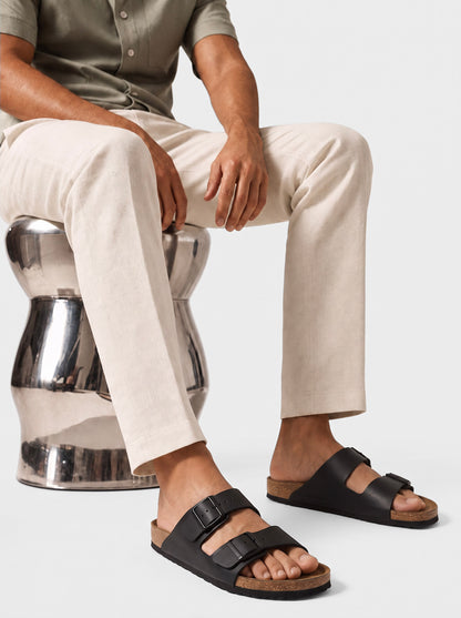 Sandalias Continental con doble hebilla - Cross & Crown