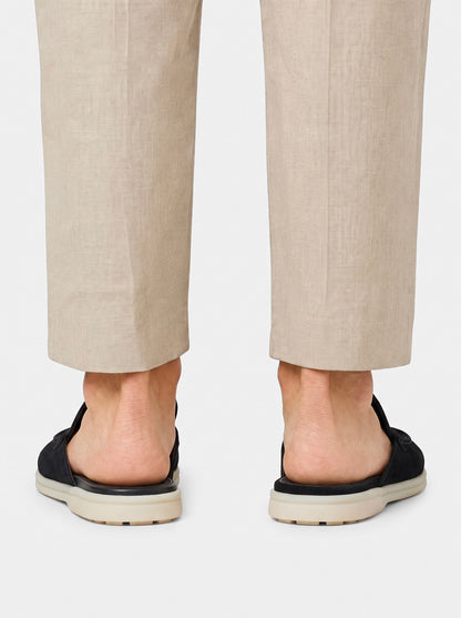 Pantuflas de cuero auténtico Atlas – Cross & Crown