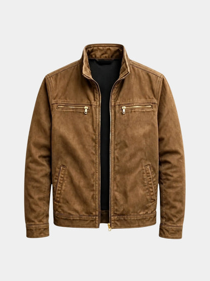 Valmont Vintage Khaki Field Jacket - Cross & Crown