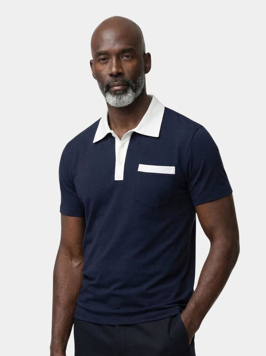 エレガントゴルフポロシャツ - クロス＆クラウン