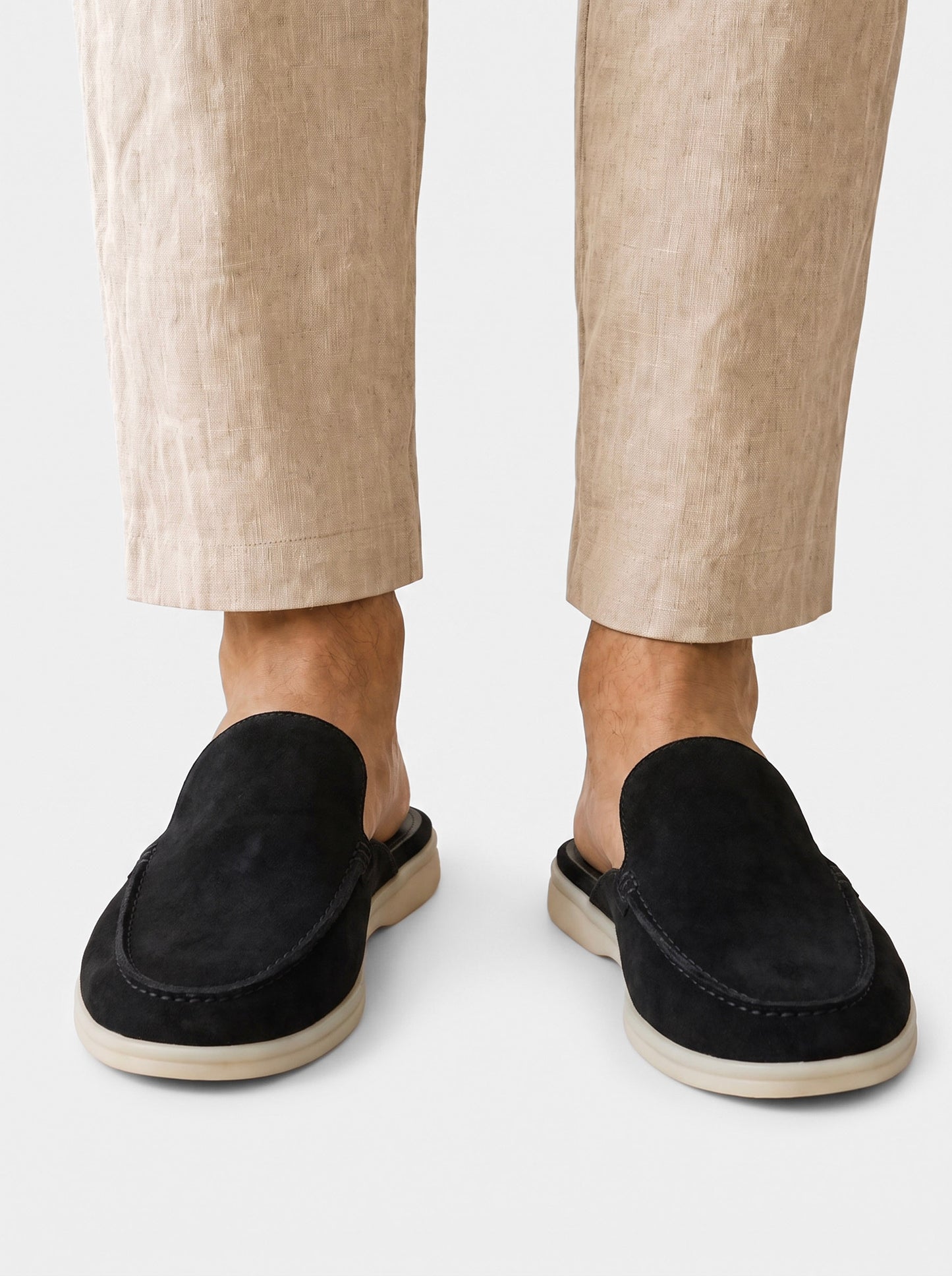 Pantuflas de cuero auténtico Atlas – Cross & Crown