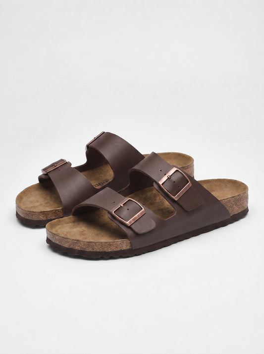 Sandalias de verano Continental con doble hebilla - Cross & Crown