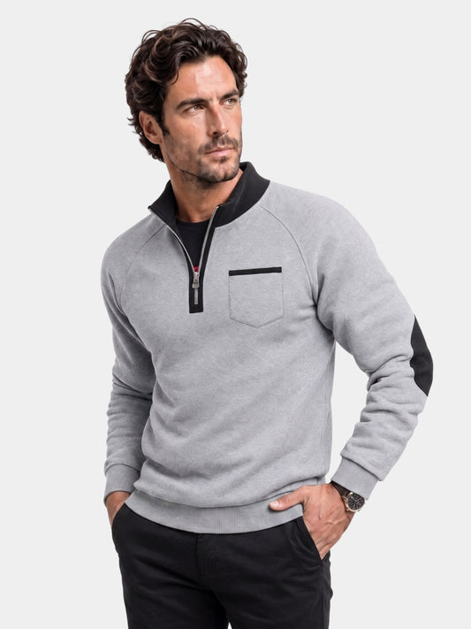 Classic Academy High Collar Pullover - Cross & Crown