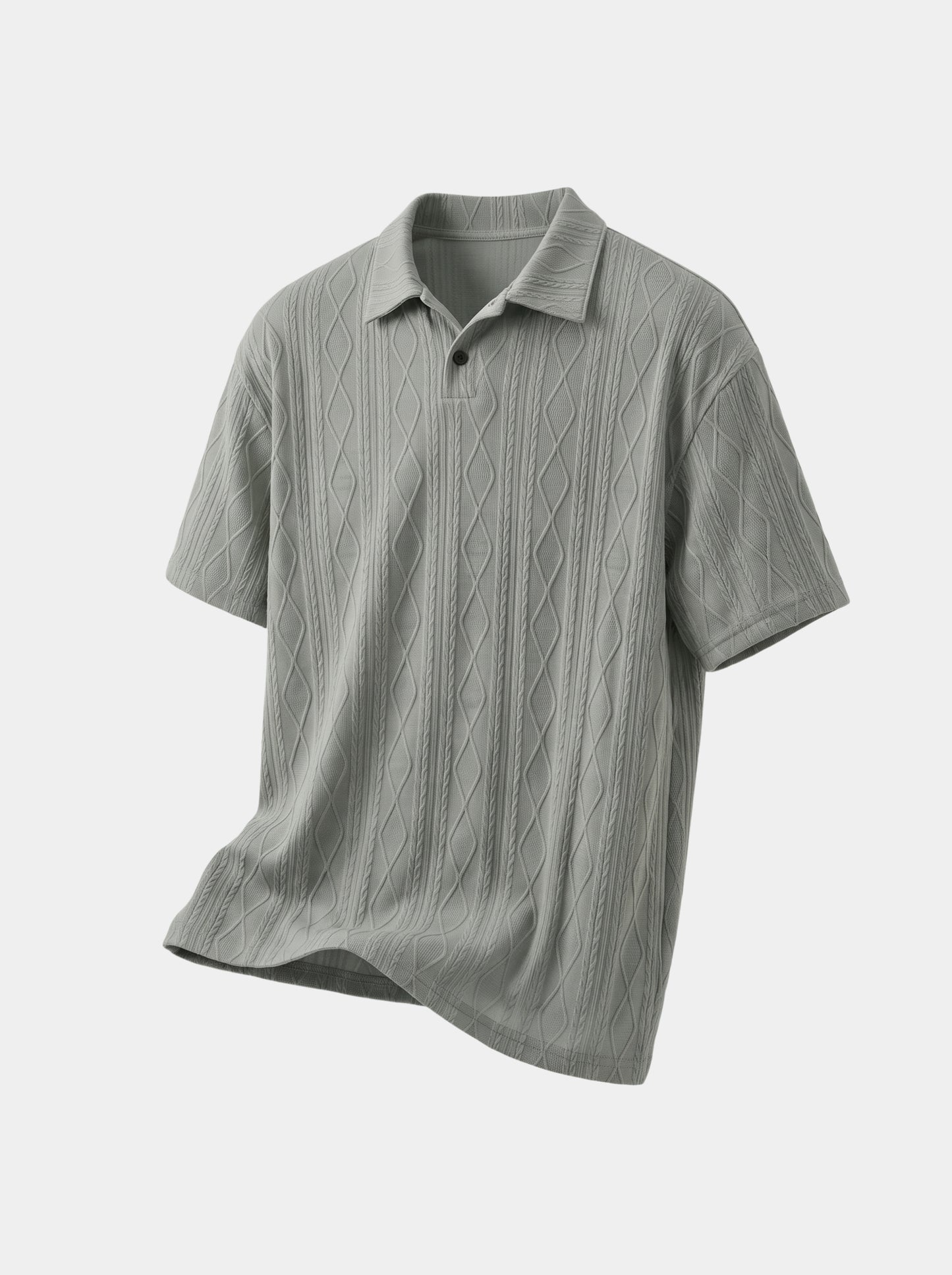 Polo de punto de rombos Imperial - Cross & Crown