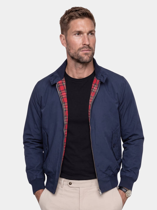 Chaqueta clásica con cremallera Duke – Cross & Crown