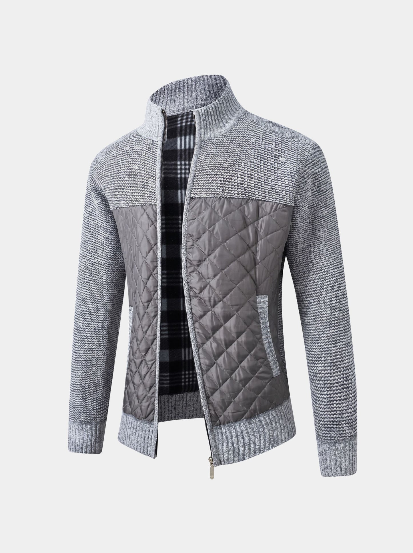 Vertex Diamond-Panel Jacket – Cross & Crown