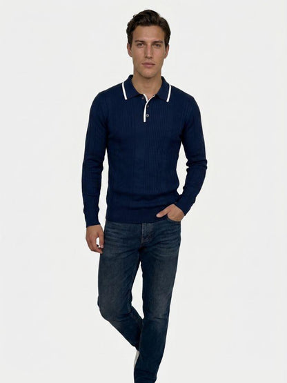 Langford Polo Knit Shirt - Cross & Crown