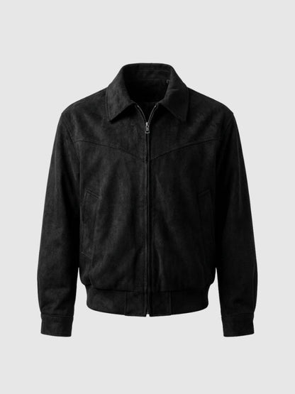 Monaco Suede Vintage Jacket - Cross & Crown