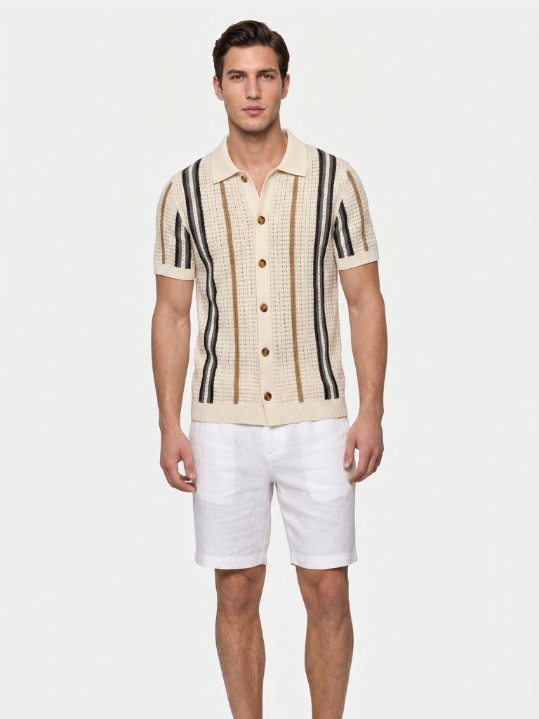 Sunset Groove Polo – Cross & Crown