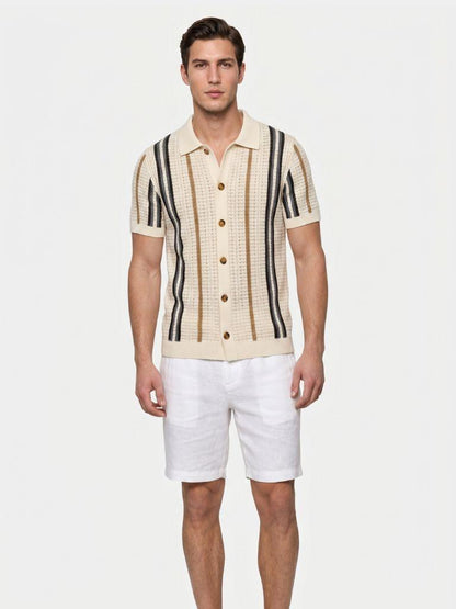 Sunset Groove Polo – Cross & Crown