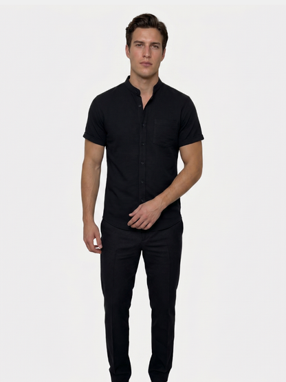Executive Resort Linen Shirt - Cross & Crown