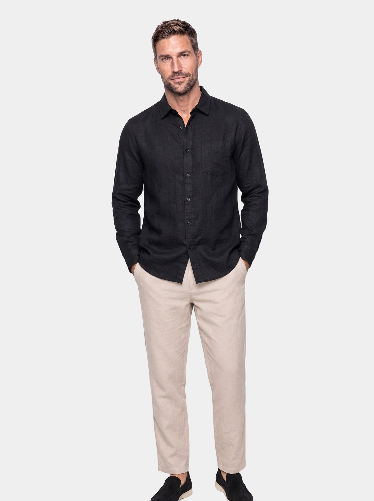 Linen Noire Set - Cross & Crown - full