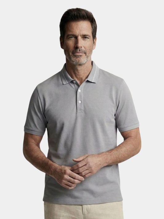 Steel Grey Polo – Cross & Crown