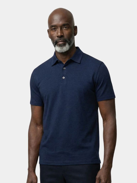 Navy Windsor Polo – Cross & Crown
