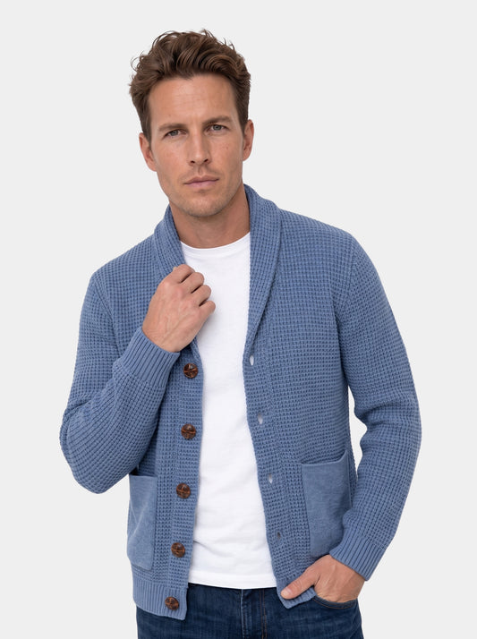 Cárdigan sofisticado de lana de invierno - Cross & Crown