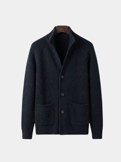 Classic Heritage Botton Knit Jacket - Cross & Crown