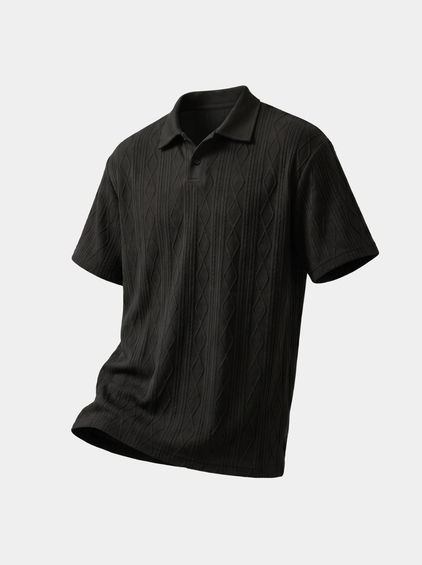 Polo de punto de rombos Imperial - Cross & Crown