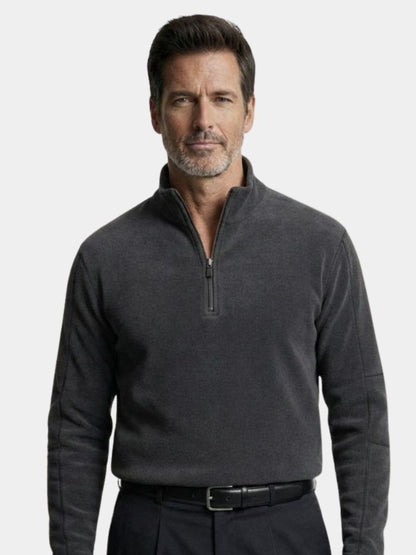 Alpine Quarter-Zip Sweater - Cross & Crown