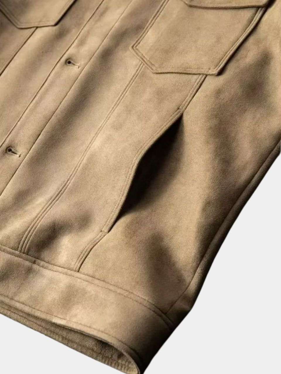 Laurent Leren Aviatorjasje - <tc>Cross & Crown</tc>