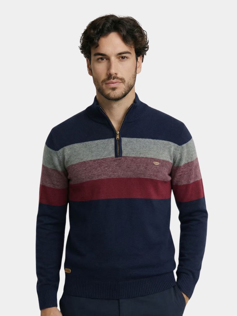 Maglione minimalista a collo alto - <tc>Cross & Crown</tc>