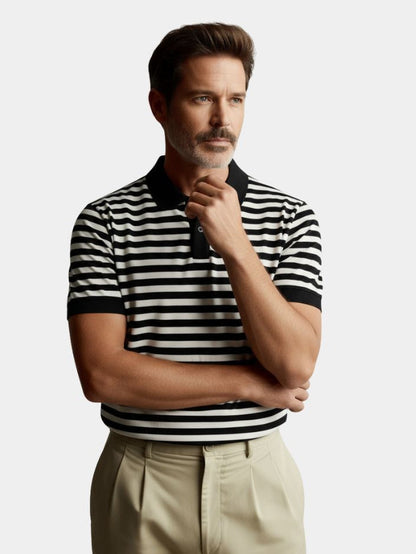 Corsaire Blanc Polo - <tc>Cross & Crown</tc>