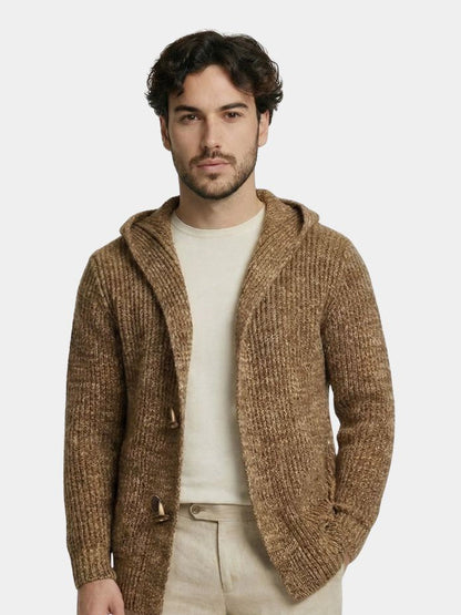 Himalaya Knit Hooded Jacket - Cross & Crown