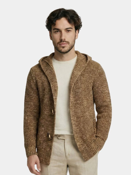 Himalaya Knit Hooded Jacket - Cross & Crown