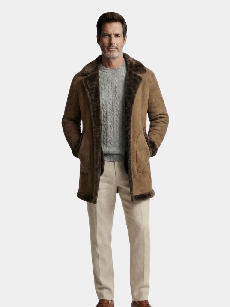 Regent Premium Fur Coat - Cross & Crown