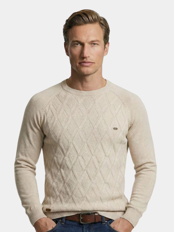 Minimalist Knit Pullover - Cross & Crown