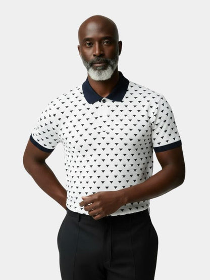 Belmont Navy Polo - Cross & Crown