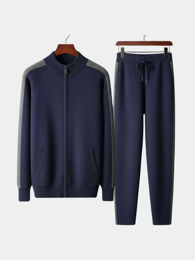 Belvoir Taupe Cashmere Set – Cross & Crown