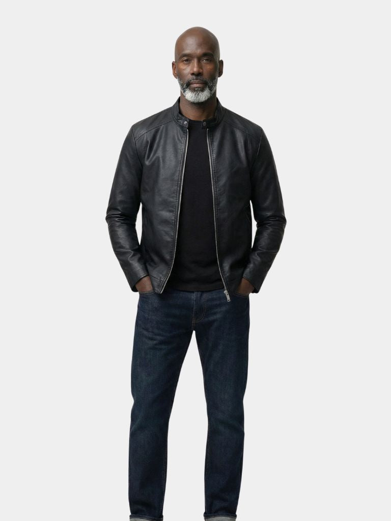 Montreux Hide Jacket - <tc>Cross & Crown</tc>