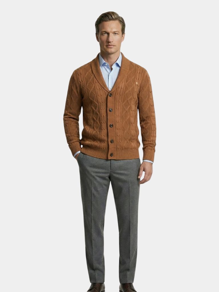 Minimalist Cardigan - Cross & Crown
