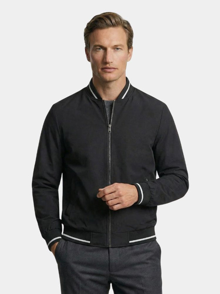 Casual Baseball Bomber Jacket - Cross & Crown