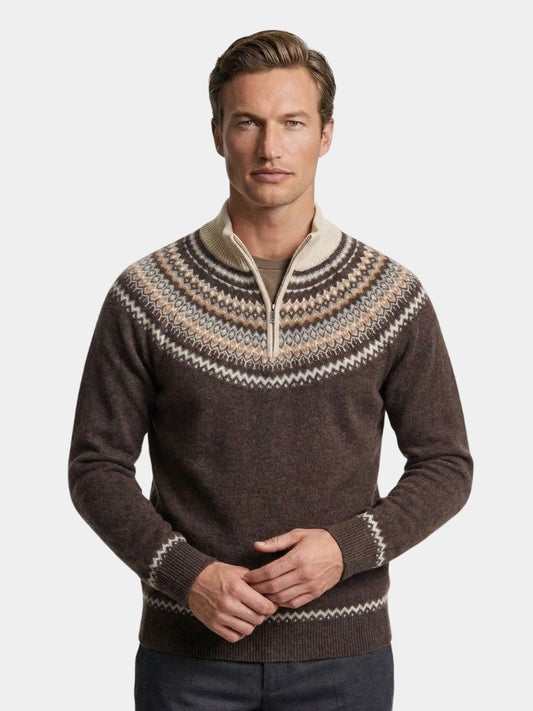 Valenbourg Nordic Knit Sweater - Cross & Crown