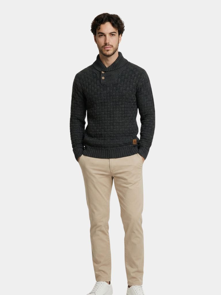 Tailored Knitwear Pullover - <tc>Cross & Crown</tc>