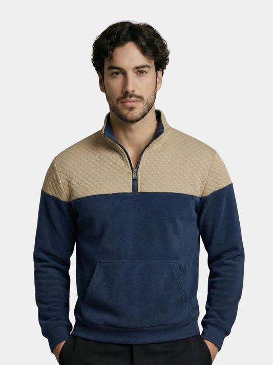 Cambridge Dual-Tone Winter Pullover - Cross & Crown