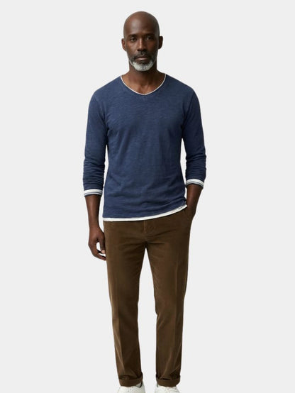 Modern Mariner Langarmhemd - <tc>Cross & Crown</tc>