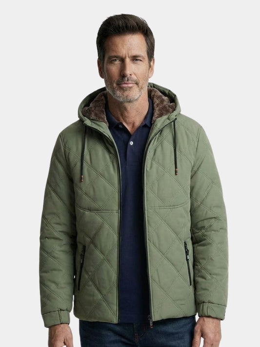 Slate Cavalier Zip Jacket - Cross & Crown