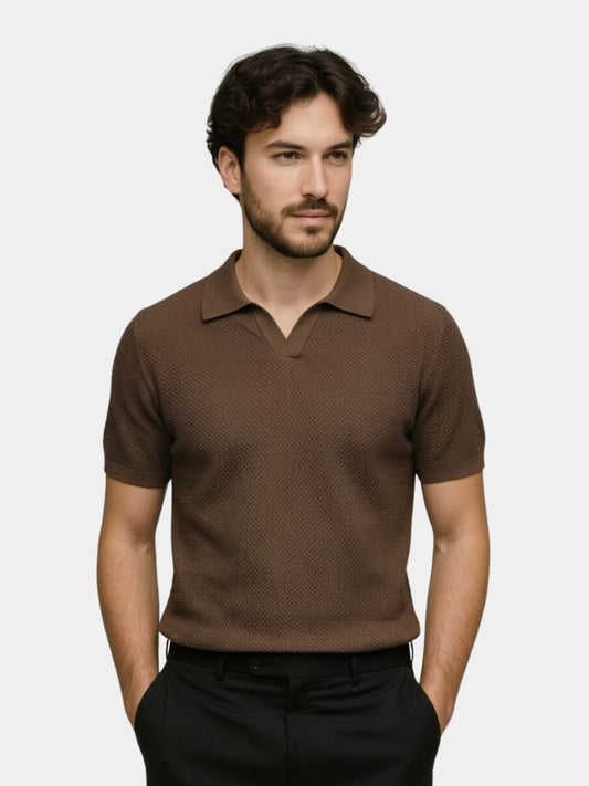 Brownstone Polo Shirt – Cross & Crown