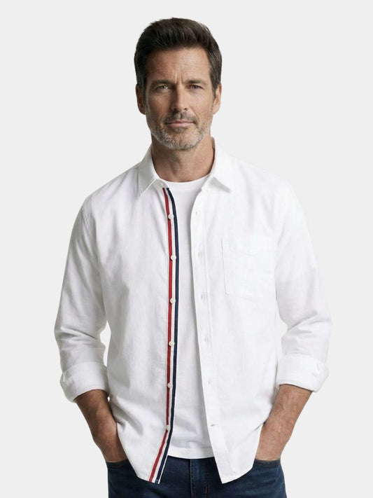 Vince Linen Shirt - Cross & Crown