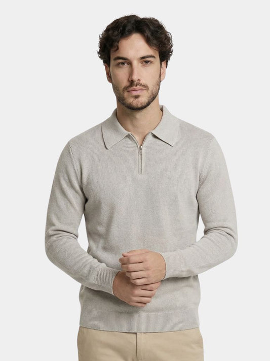 Casual Polo Pullover - Cross & Crown