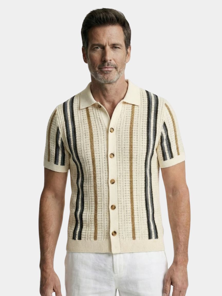 Sunset Groove Polo – Cross & Crown