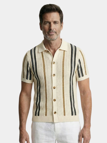 Sunset Groove Polo – Cross & Crown