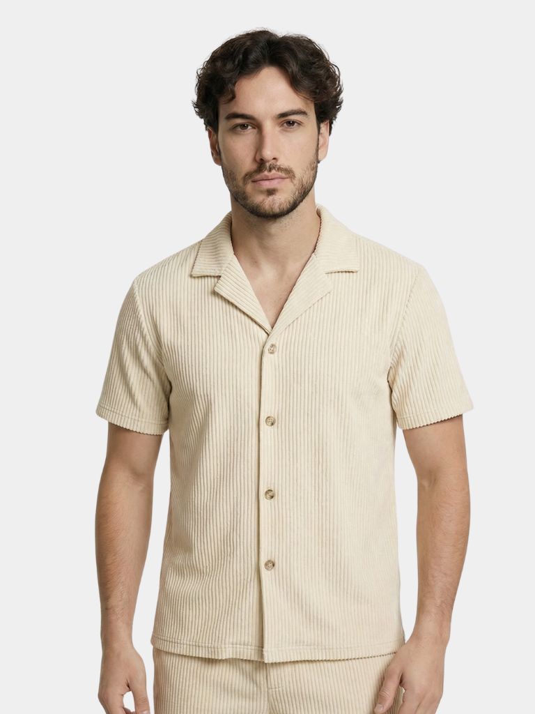 Conjunto Pana Minimalista Shorts y Camisa - <tc>Cross & Crown</tc>