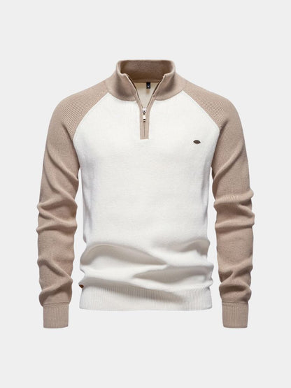 Apex Sport-Luxe Quarter Zip - <tc>Cross & Crown</tc>