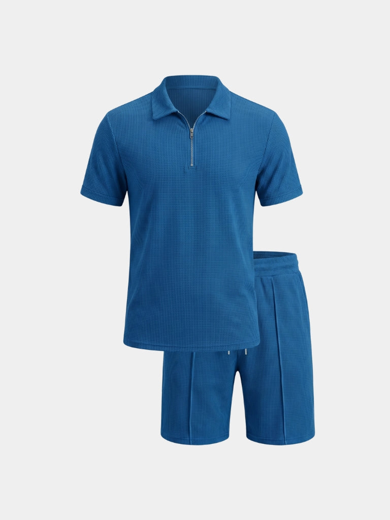 Garrison Grid-Sleeve Set - Cross & Crown
